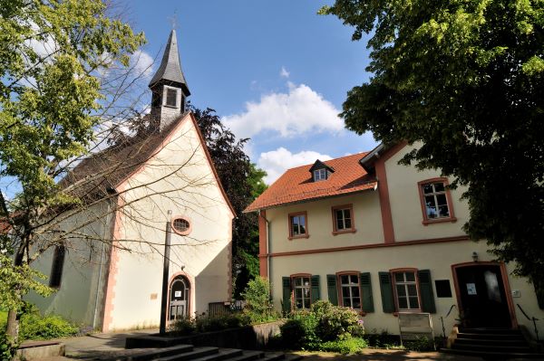 Ansicht der alten Kirche Hornau